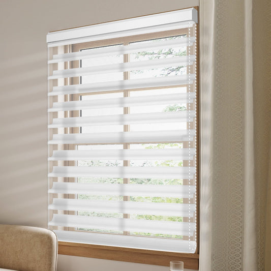 Manual Corded Light Filtering Shangri - La Sheer Shade - Tokblind official