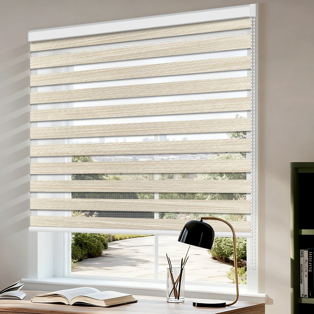 Manually Controlled Zebra Blinds - Tokblind official