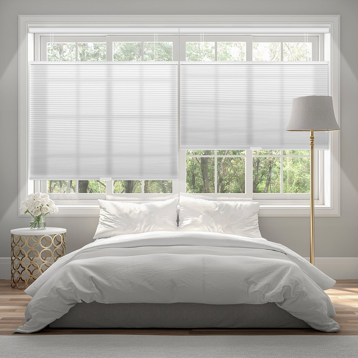 Top Down Bottom Up Manual Cellular Shade - Light Filtering - Tokblind official