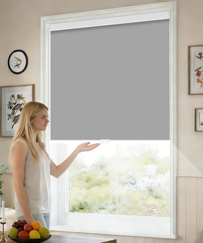 Manually Controlled Blackout Roller Shade - Cordless