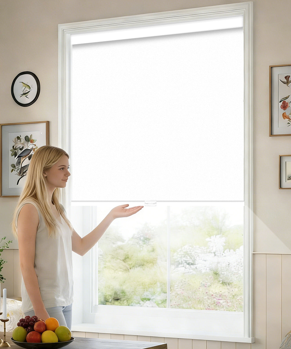 Manually Controlled Blackout Roller Shade - Cordless