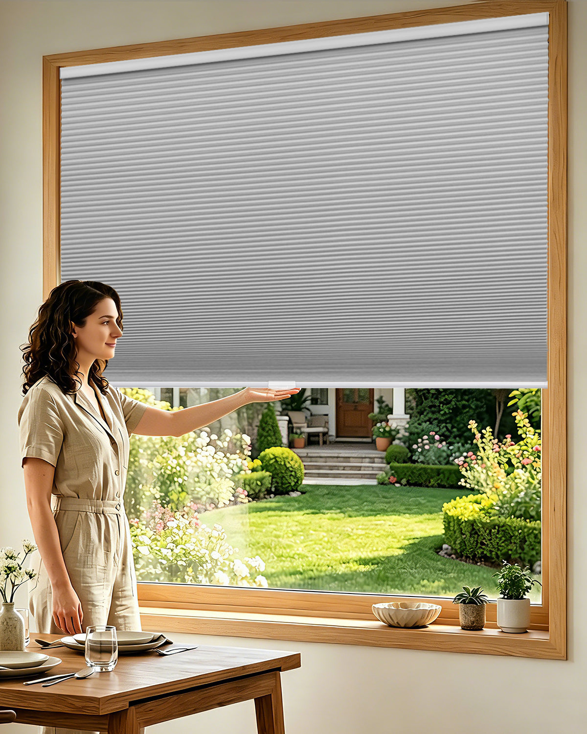 Manual Cordless Blackout Cellular Shade