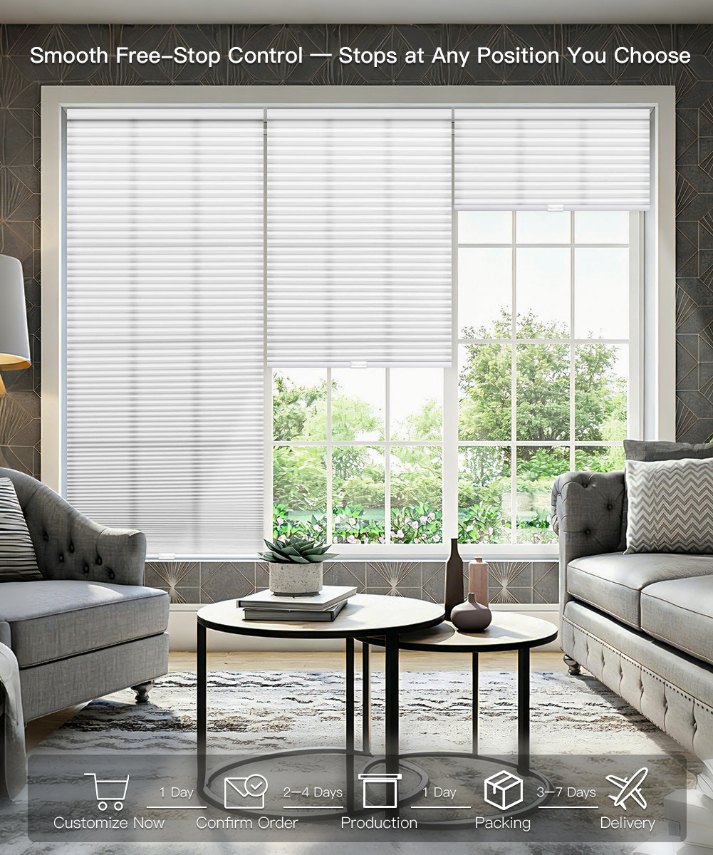 Manual Cordless Cellular Shade - Light Filtering