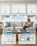 Smart Motorized Zebra Blinds