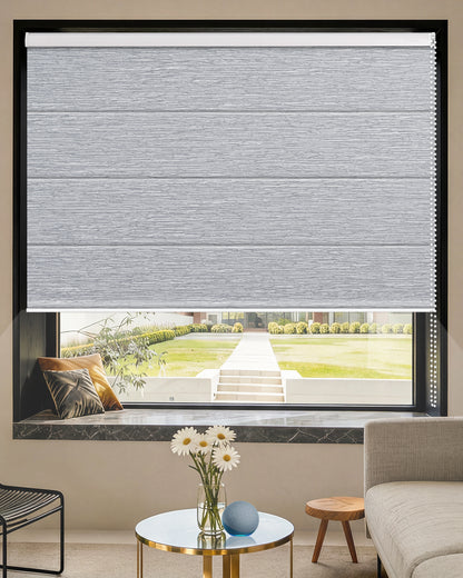 Manual Corded Blackout Roman Shades