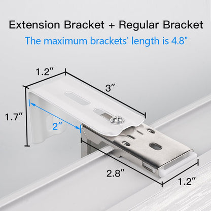Extension Brackets for Tokblind Shade with Valance - Tokblind official