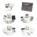 Fabric Samples for Roller Shade, Zebra Blind, Cellular Shade and Sheer Shade (5 PCS) - Tokblind official