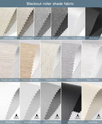 Fabric Samples for Roller Shade, Zebra Blind, Cellular Shade and Sheer Shade (5 PCS) - Tokblind official