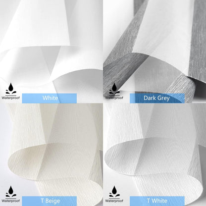 Light Filtering Roller Shade Fabric and Zebra Shade Fabric Samples, 2 PCS - Tokblind official