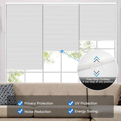 Manual Cordless Cellular Shade - 100% Blackout - Tokblind official