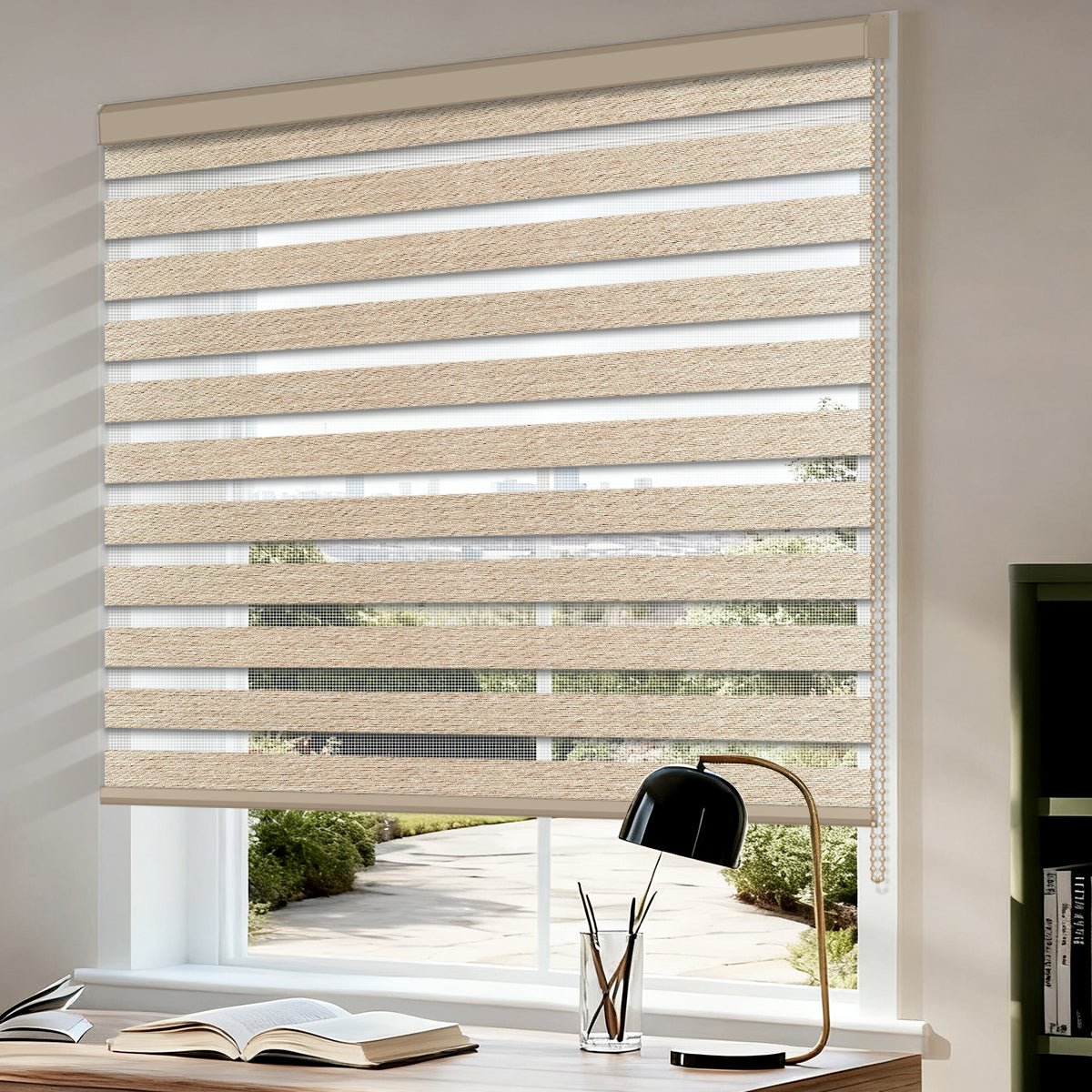 Manually Controlled Zebra Blinds - Tokblind official