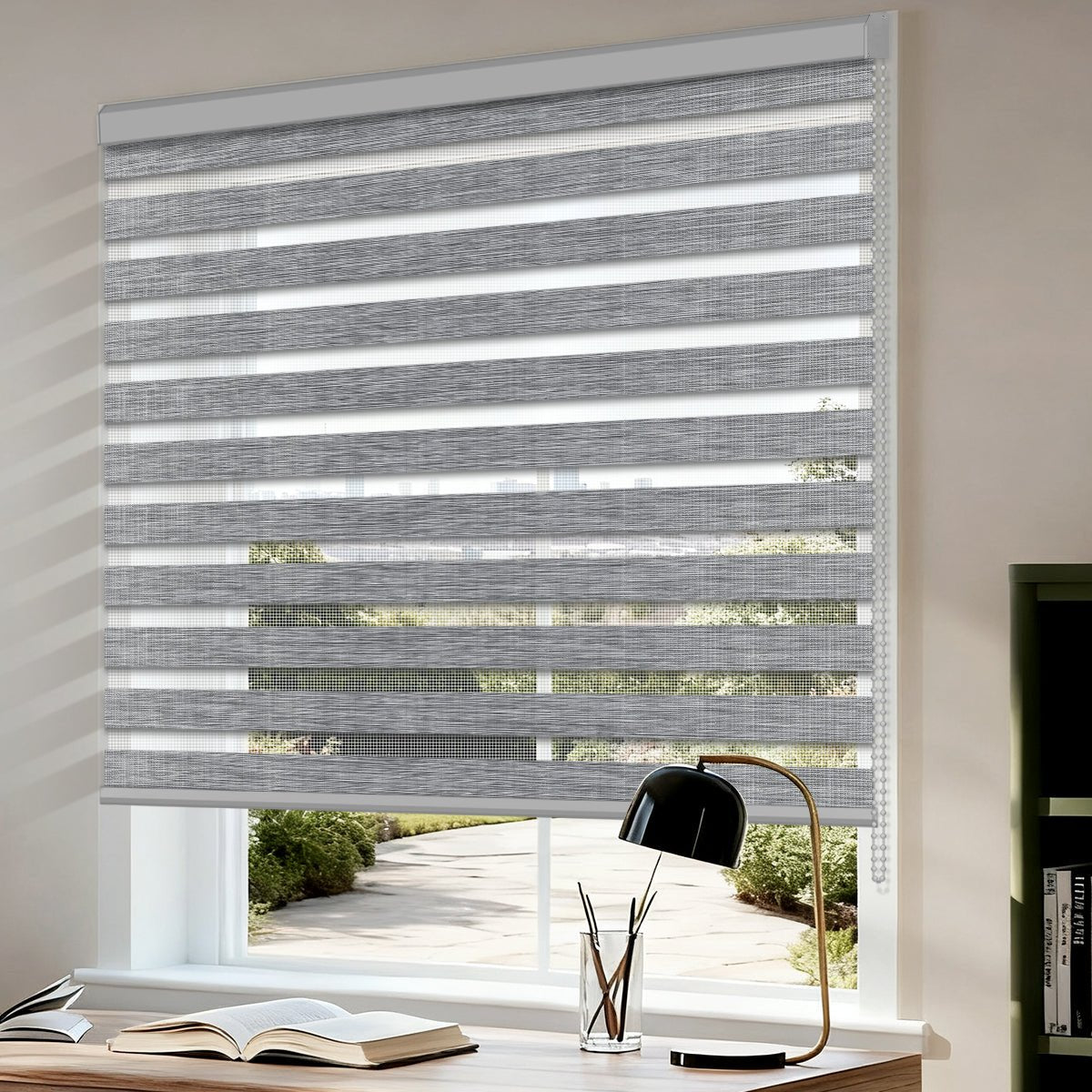 Manually Controlled Zebra Blinds - Tokblind official
