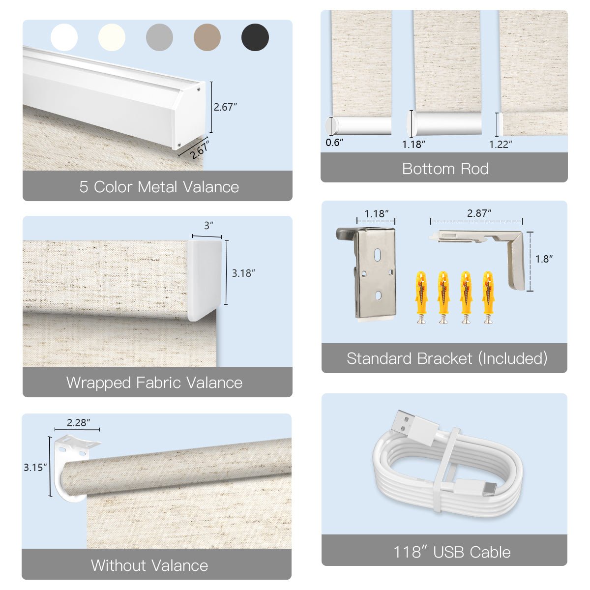 Motorized Blackout Roller Shade