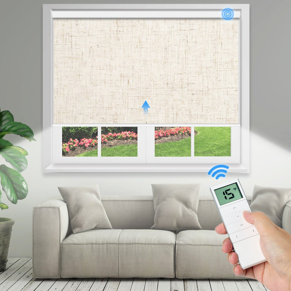 Motorized Blackout Roller Shade