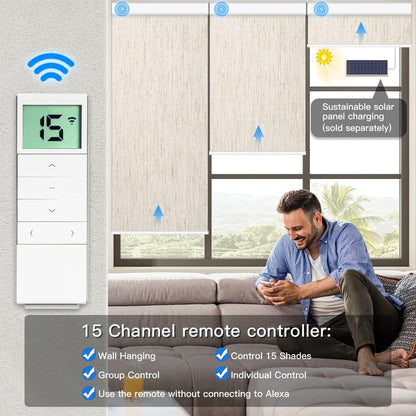 Motorized Blackout Roller Shade