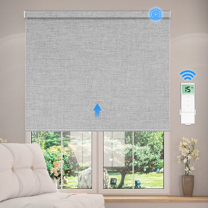 Motorized Blackout Roller Shade (Fabric Wrapped) - Tokblind official