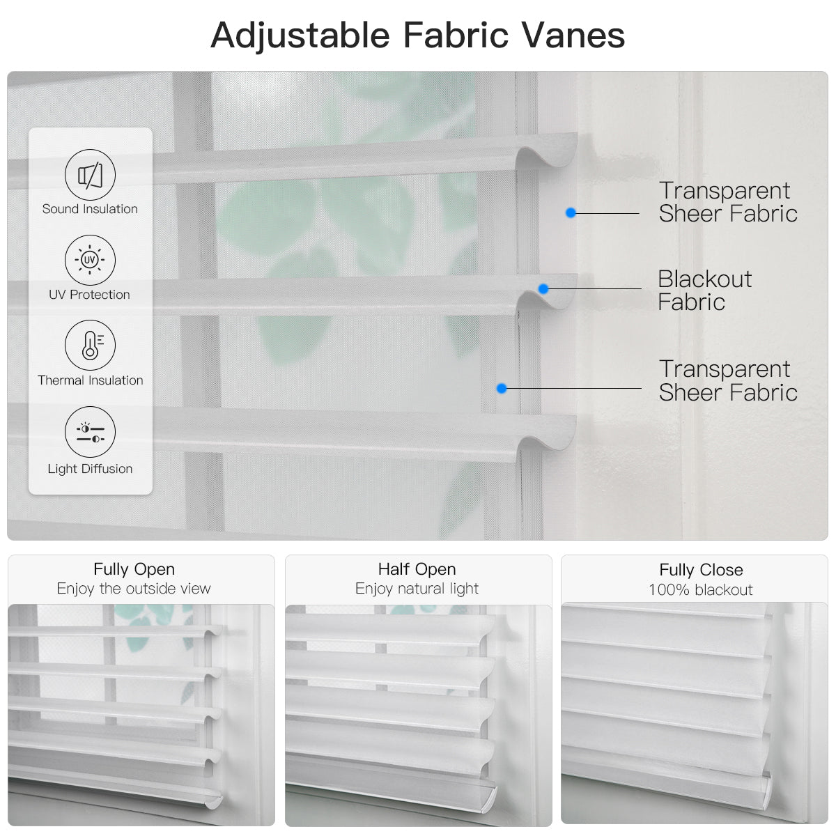 Motorized Blackout Shangri - La Sheer Shade - Tokblind official