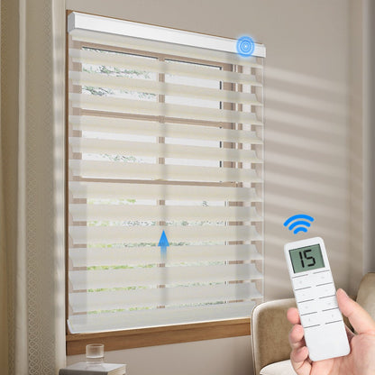 Motorized Light Filtering Shangri - La Sheer Shade - Tokblind official