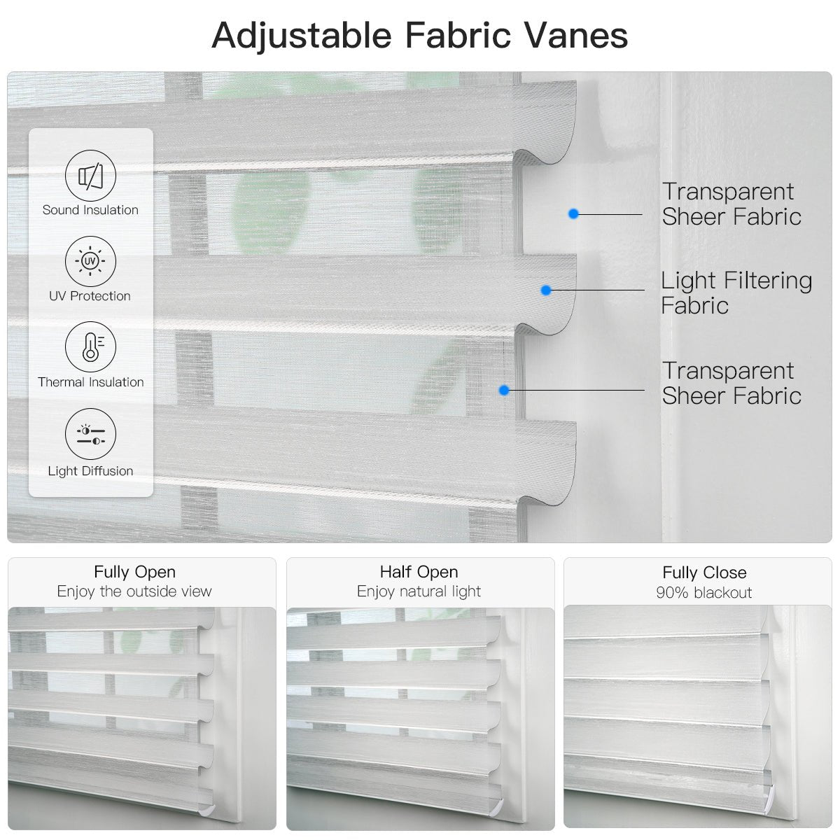 Motorized Shangri - La Sheer Shade - Light Filtering Silver - Tokblind official