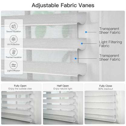 Motorized Shangri - La Sheer Shade - Light Filtering Silver - Tokblind official